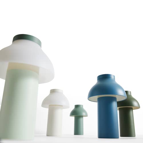 Lampe extérieur sans fil rechargeable PC Portable n°2 / Pierre Charpin - Hay - Blanc crème - ABS, Polypropylène