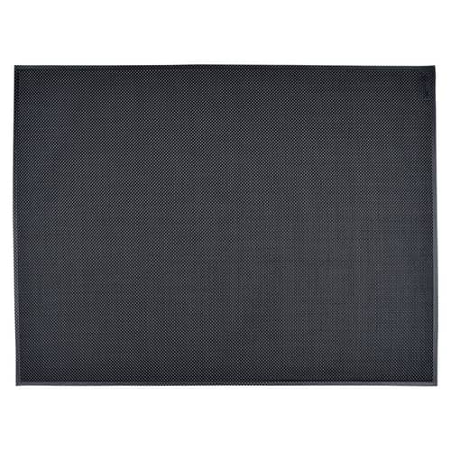 Set de table  / Toile - 35 x 45 cm - Fermob - Carbone Stéréo - Toile