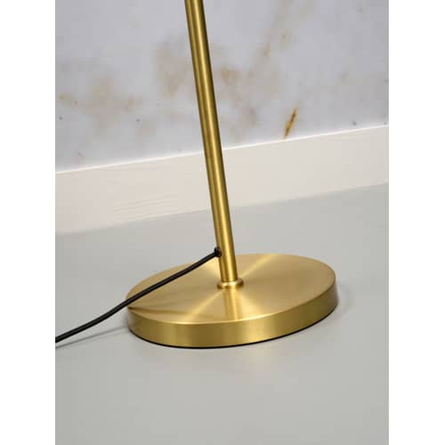 Stehleuchte Lyon gold metall / verstellbar & drehbar - It\'s about Romi - Goldfarben - Eisen