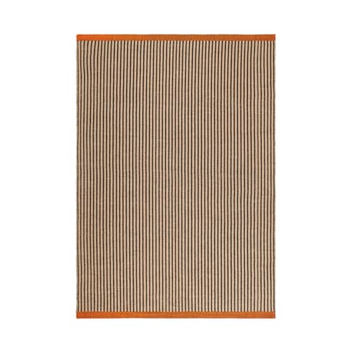 Tapis Line noir / 200 x 300 cm - Tom Dixon - 200 x 300 cm - Mélange de jute naturel