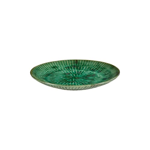 Teller Verde Lanza keramik grün / Ø 27 cm - Set von 2 - Serax - Ø 27 cm - emaillierter Sandstein
