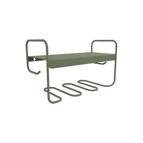 Picolino Wall shelf metal green / L 52 x H 30 cm - Fermob - Cactus - Steel