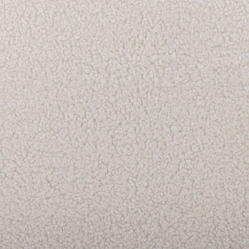 Gepolsterter Sessel Zanno textil weiß - Bloomingville - Weiß (Schlingenpol) - Kiefer, Polyurethan-Schaum, Schlingenpol