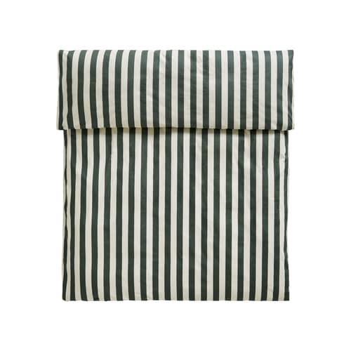 Housse de couette 240 x 220 cm Été tissu vert / Coton Oeko-tex - Hay - Vert foncé - Coton Oeko-Tex
