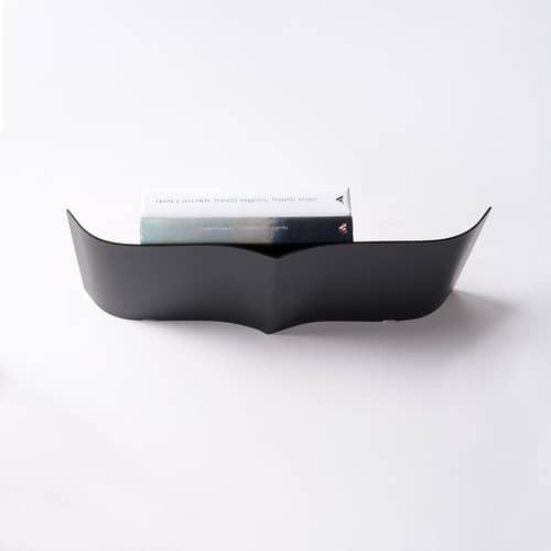 Mensola a muro Nori metallo nero / L 45 cm - Opinion Ciatti - Nero opaco - Acciaio