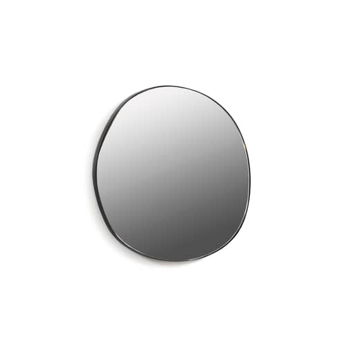 Miroir mural S métal noir / 45 x 47 cm - Serax - 45 x 47 cm - Acier thermolaqué