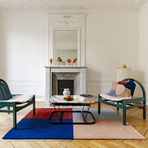 Tapis Balance / 300 x 200 cm - Laine tuftée main - COLORTHERAPIS - 300 x 200 cm / Multicolore - Laine de Nouvelle-Zélande