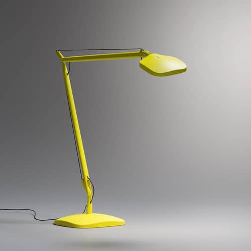 Tischleuchte Volée LED metall weiß - Fontana Arte - Weiß - Aluminium