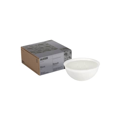 Accessorio  cera bianco / Candela profumata Rocc per portacandele - Alessi - Cera di Basalto / Fragranze - Cera vegetale