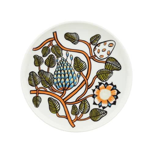 Assiette à dessert Tiara céramique multicolore / Ø 20 cm - Marimekko - Tiara / Multicolore - Grès