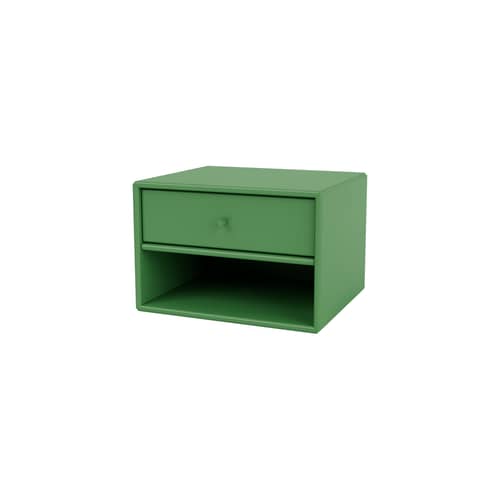 Comodino da parete Dash legno verde / Consol - L 35,4 x P 30 x H 24 cm - MONTANA - Prezzemolo 152 - MDF laccato