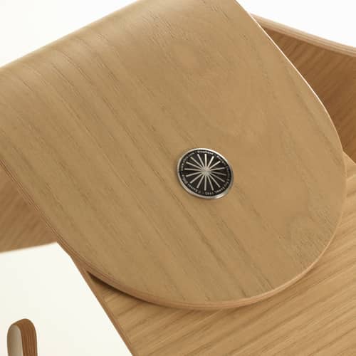 Decorazione Eames Elephant (1945) legno naturale / L 78,5 cm - Compensato - Vitra - Castagno - Compensato di castagno