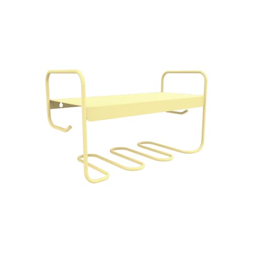 Etagère murale Picolino / L 52 x H 30 cm - Fermob - Citron givré - Acier