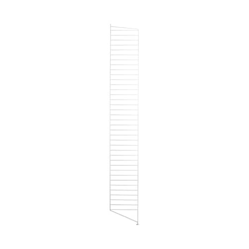 Montant de sol / à l\'unité - H 200 x P 30 cm - String Furniture - Blanc - Acier laqué