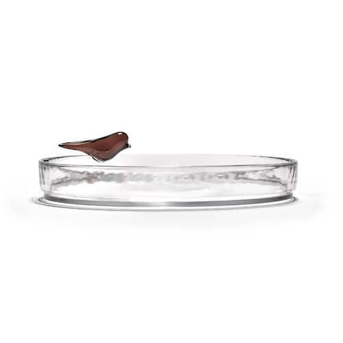 Tablett Perch glas transparent / Small – Ø 26 cm - Serax - Transparent - Glas