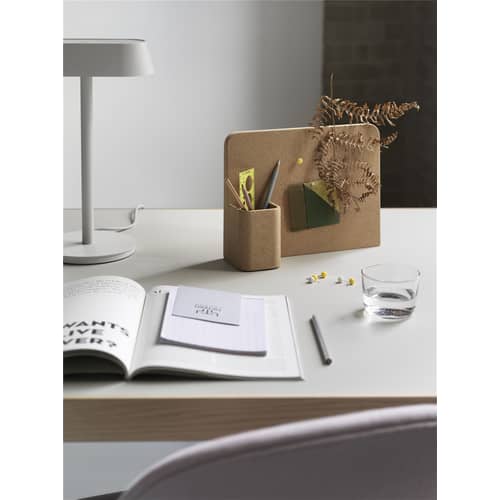 Memo board Story kork beige / Stifteköcher - Kork - Muuto - Kork - Kork