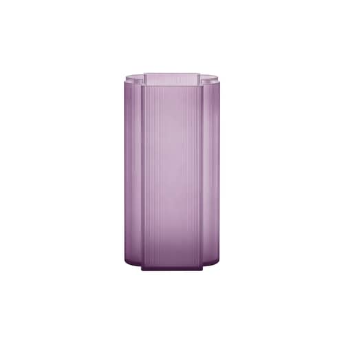 Okra Vase plastic material purple / H 34 cm - Recycled / Patricia Urquiola, 2026 - Kartell - Purple - Recycled PMMA