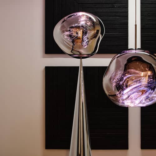 Accessoire / Diffuseur dichroïque pour lampes Melt Ø 50 cm - Tom Dixon - Dichroïque - Polycarbonate