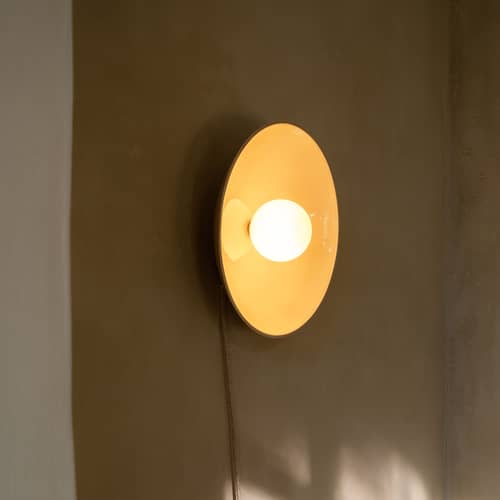 Applique avec prise Arvin céramique beige - Vincent Sheppard - Mushroom - Céramique