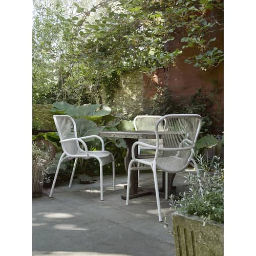 Vincent Sheppard Loop Stackable armchair black Made In Design UK