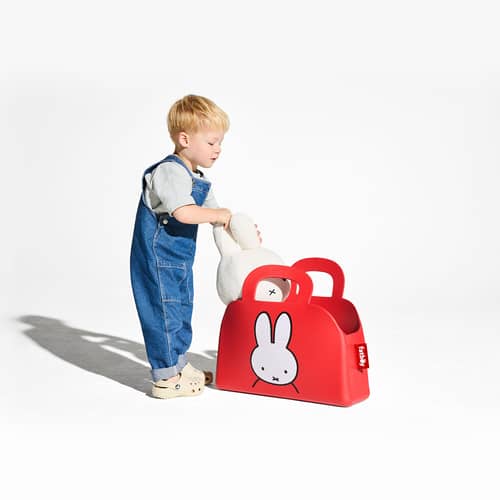 Korb Sjopper-Kees x Miffy plastikmaterial rot / B 47 x H 44 cm - Fatboy - Rot - EVA-Kunststoff
