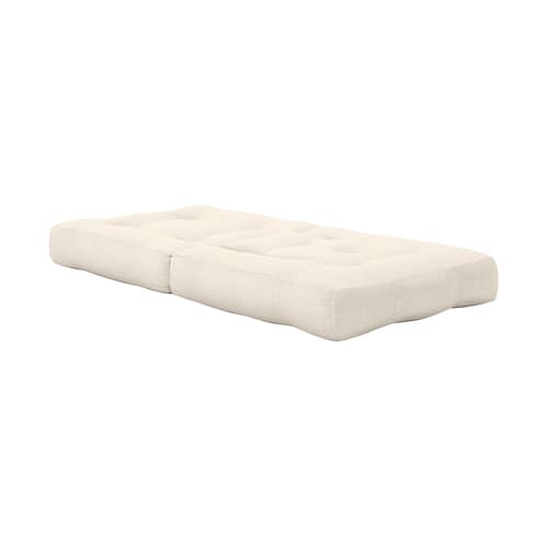 Fauteuil convertible enfant Mini Cube / Lit d\'appoint - KARUP DESIGN - Lin 914 - Coton, Fibres mélangées, Mousse