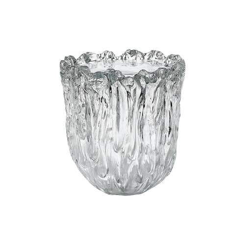 Tavolino Fountain vetro trasparente / Ø 38 x H 42 cm - Tokushin Yoshioka - Glas Italia - Ø 38 x H 42 cm / Trasparente - Vetro di Murano
