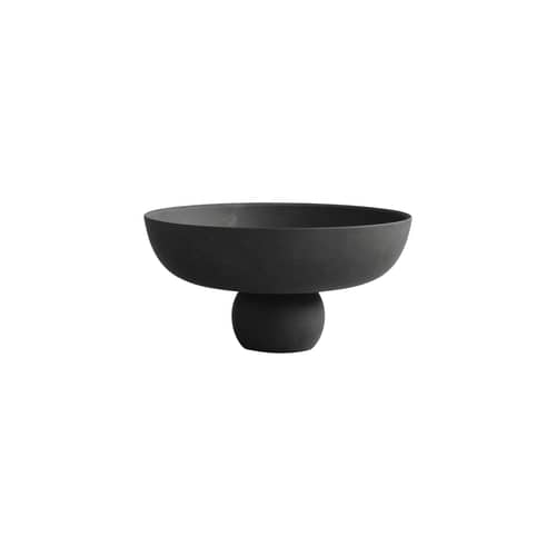 Tischgesteck Baburu Medium keramik schwarz / Ø 30 x H 15 cm - 101 COPENHAGEN - Schwarz - Keramik