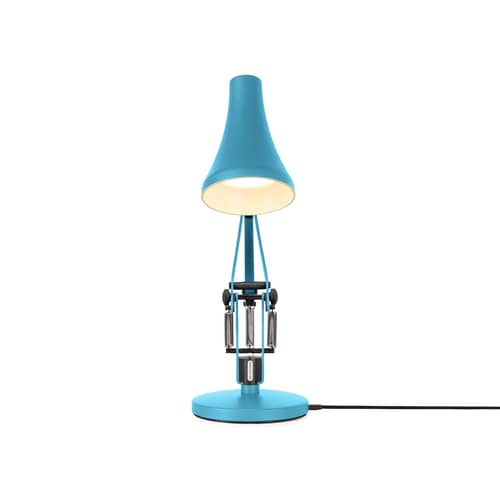 Tischleuchte 90 Mini Mini LED metall blau /Edition 90. Geburtstag - Anglepoise - Türkisblau - Aluminium