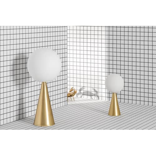 Lampe à poser Bilia en nickel de Gio Ponti FontanaArte
