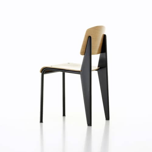 Miniature Standard Chair / Jean Prouvé, 1930 - Vitra - Standard Chair - Acier, Contreplaqué courbé