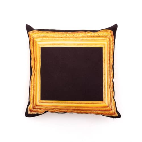 Méridienne pliable Toiletpaper - Frames bois noir / Lit de jour / Seconde vie - Seletti - Frames - Hêtre massif, Polyester