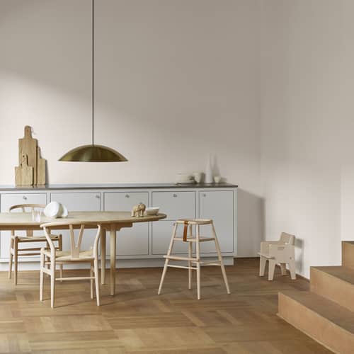 Chaise CH24 - Wishbone Chair bois naturel / Hans J. Wegner, 1950 - Corde de papier - CARL HANSEN & SON - Hêtre savonné FSC / Corde naturelle - Corde en papier, Hêtre massif savonné FSC