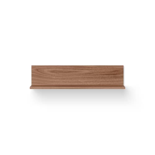 Scaffale Tana legno marrone / L 75 cm - NEW WORKS - Noce - Impiallacciatura in noce