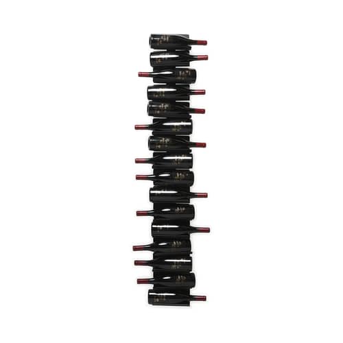 Porte-bouteilles Ptolomeo Vino métal noir / H 150 cm - Opinion Ciatti - Noir - Métal laqué