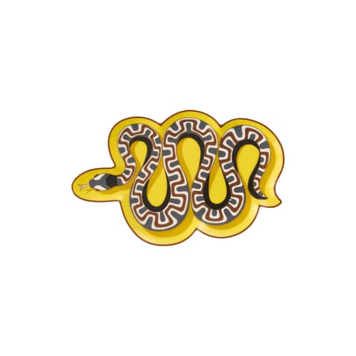 Plateau Snake céramique / 15 × 23,5 cm - Jonathan Adler - Plateau Snake céramique / 15 × 23,5 cm - Porcelaine