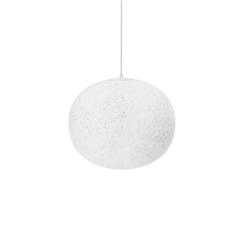 Suspension Act / Ø 60 cm - Recyclé - Normann Copenhagen - Ø 60 cm / Blanc - Polyéthylène recyclé