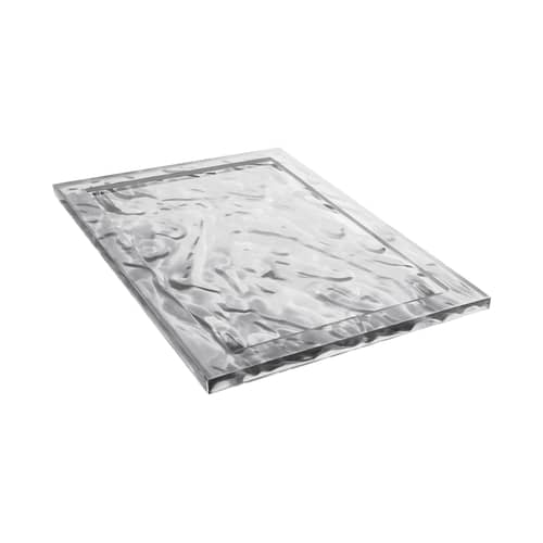 Tablett Dune Large plastikmaterial transparent 55 x 38 cm - Kartell - Kristall - Technoplymer