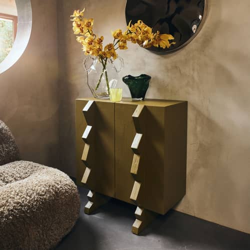 Vaso Gemstone Amfora vetro trasparente / Di Nienke Sikkema - HK LIVING - Trasparente - Vetro