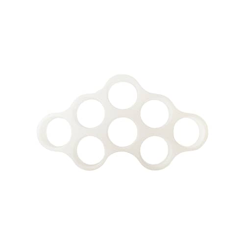 Étagère Cloud plastique blanc / Cloison - Bouroullec, 2004 - L 187,5 x P 44 x H 104 cm - Cappellini - Blanc - Polyéthylène