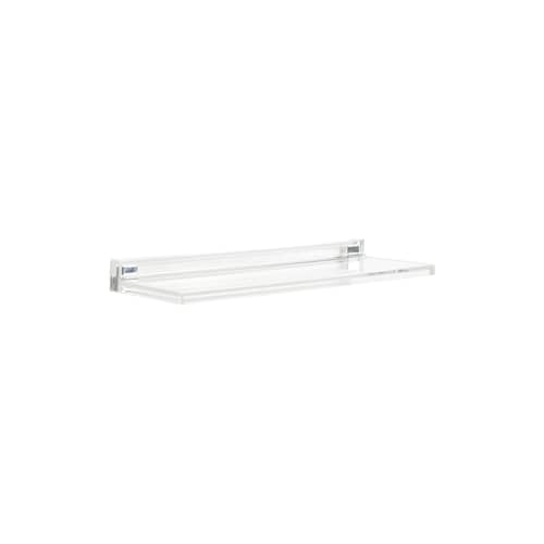 Étagère Shelfish plastique transparent / L 45 cm - Kartell - Cristal - PMMA