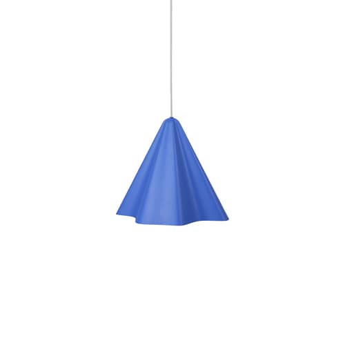 Suspension Skirt métal bleu / Ø 30 x H 29 cm - BROSTE COPENHAGEN - Bleu - Acier