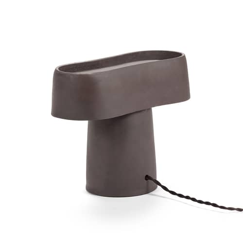 Romé 02 Table lamp ceramic black - Serax - Matt black - Sandstone