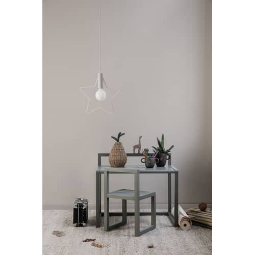 Vaso per fiori Mus Large ceramica beige / Gres - H 12 cm - Ferm Living - Beige - Gres