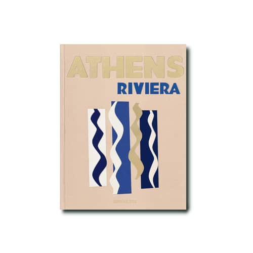 Livre Athens Riviera / Langue Anglaise - Editions Assouline - Athens Riviera - Lin, Papier