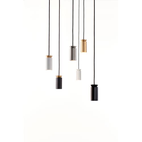  Accessory metal black / Assembly kit to create a Triana Double Pendant - Carpyen - Double / Black - Aluminium