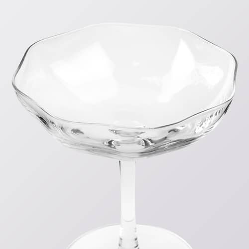 Coupe à champagne Limfjord verre transparent / 17.5 cl - BROSTE COPENHAGEN - Transparent - Verre soufflé bouche