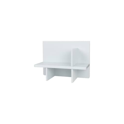 Etagère murale Tenna bois bleu / L 52 x P 20 x H 38 cm - BROSTE COPENHAGEN - Bleu pâle - MDF laqué