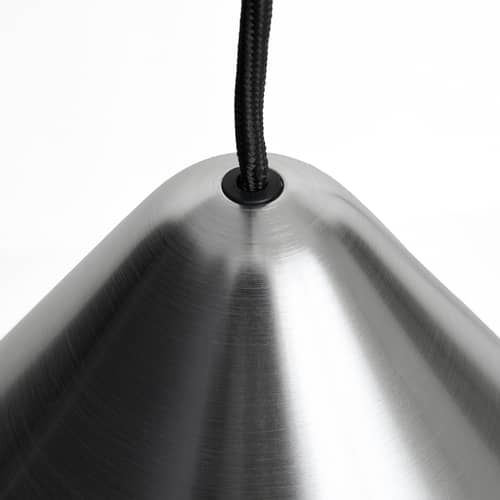 Pendelleuchte Compass metall / Ø 43 cm - Hay - Gebürstetes Aluminium - gebürstetes Aluminium
