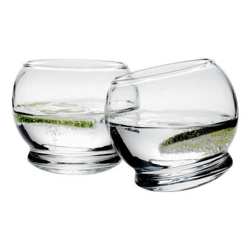 Glasmark Set Di 6 Bicchieri Bassi In Vetro 270 Ml | Ideali Per Cocktail, Acqua E Succhi | Eleganti E Lavabili In Lavastoviglie